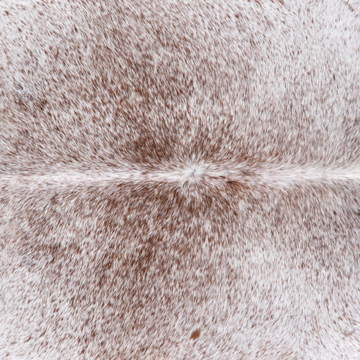 Brazilian Brown Salt and Pepper Cowhide Rug Size 7'7" L x 6'3" W 5774