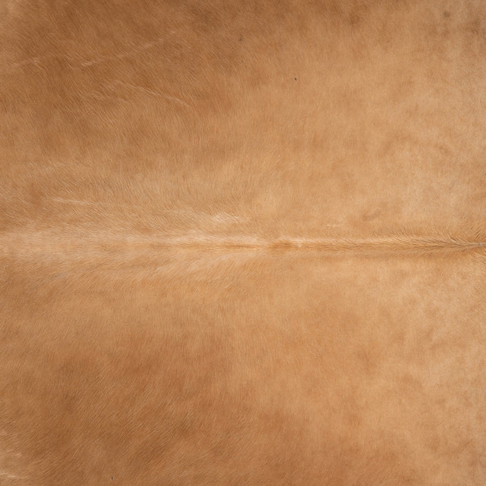 Brazilian Beige Cowhide Rug Size 7'7" L x 7'0" W 3508