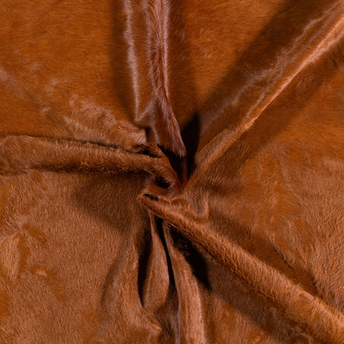 Brazilian Brown Cowhide Rug Size 7'6" L x 5'11" W 4760