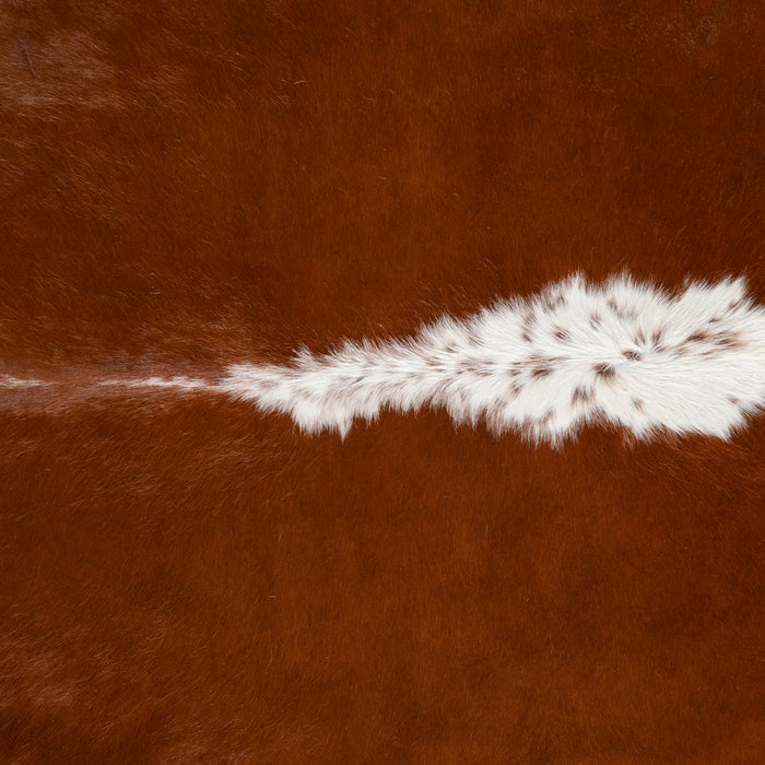 Brazilian Hereford Cowhide Rug Size 7'11" L x 7'5" W 3703