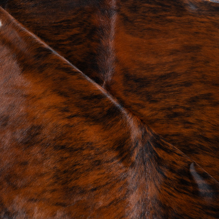 Brindle Cowhide Rug Size 7'4" L x 6'10" W 4084