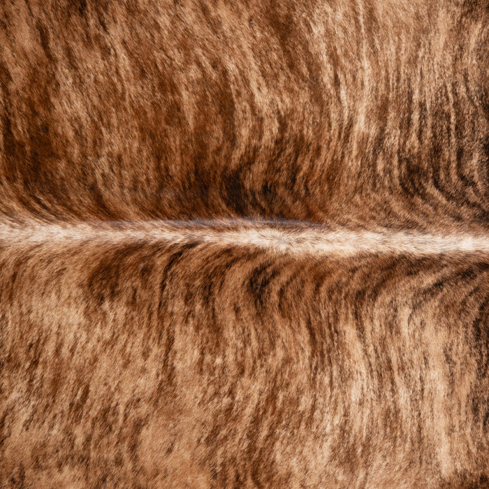 Brazilian Brindle Cowhide Rug Size 7'2" L x 5'6" W 3389