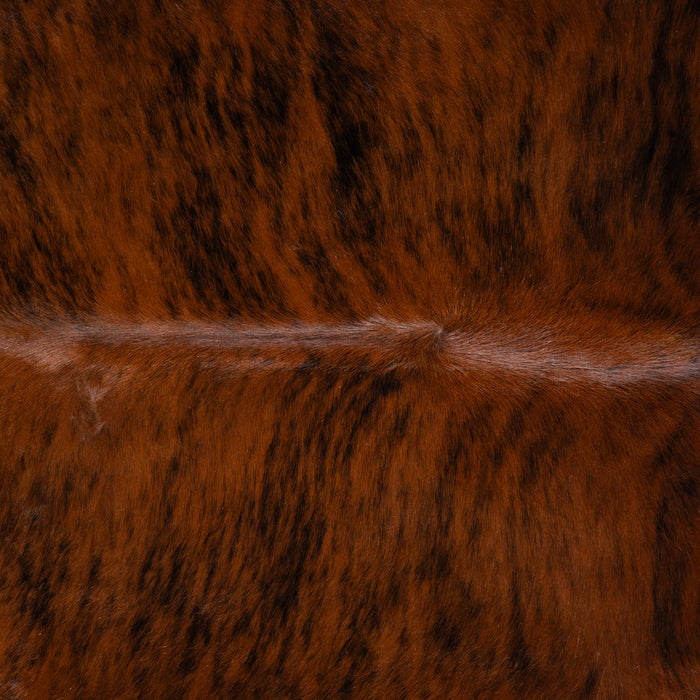 Brazilian Brindle Cowhide Rug Size 7'4" L x 7'0" W 3751