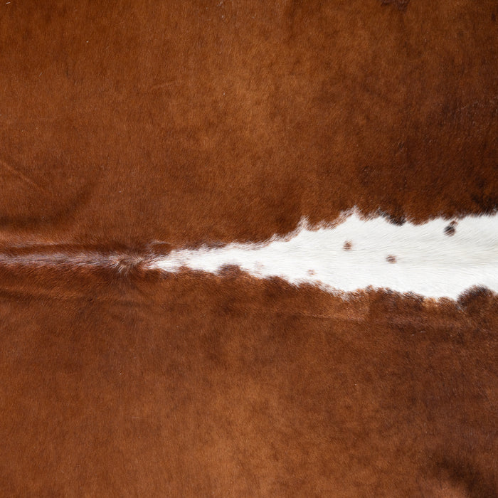 Brazilian Hereford Cowhide Rug Size 7'1" L x 7'7" W 3760