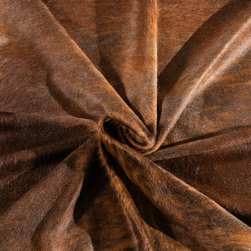 Brindle Cowhide Rug Size 8'0" L x 7'2" W 5090