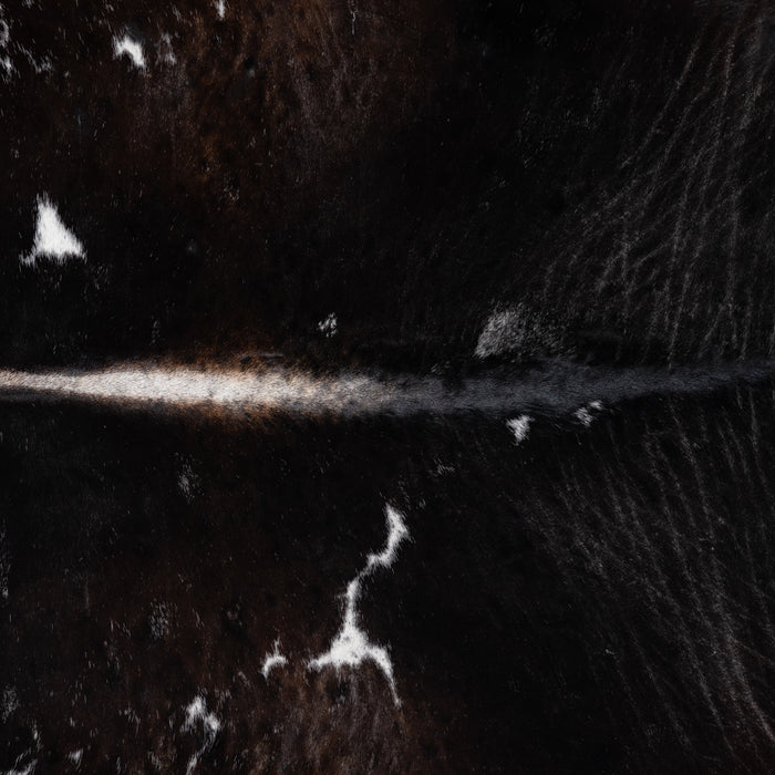 Brazilian Assorted Dark Cowhide Rug Size 7'9" L x 7'0" W 3805