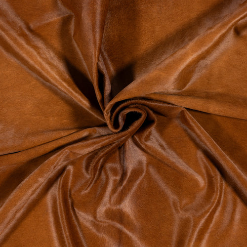 Brazilian Brown Cowhide Rug Size 7'4" L x 6'10" W 9663