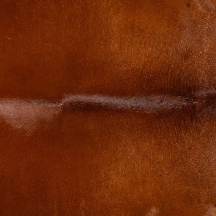 Brazilian Brown Cowhide Rug Size 7'4" L x 6'10" W 9666