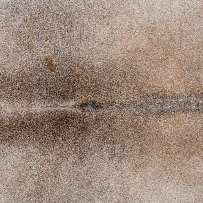 Grey Beige Cowhide Rug