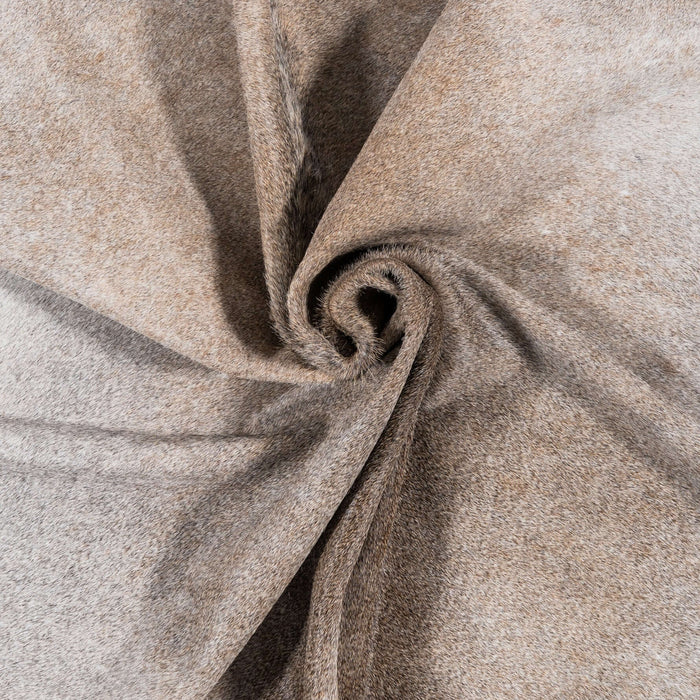 Grey Beige Cowhide Rug