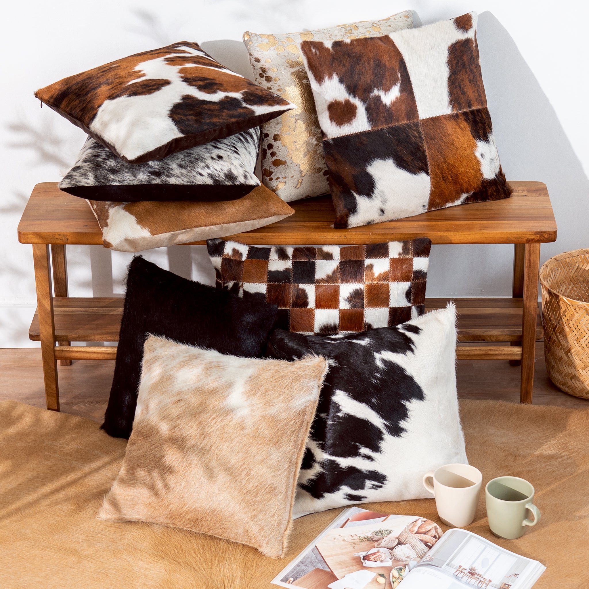 thumbnail image 2 of Woaboy Pack Of 2 Fall Buffalo Check Throw Pillow Jordan 2 of 11