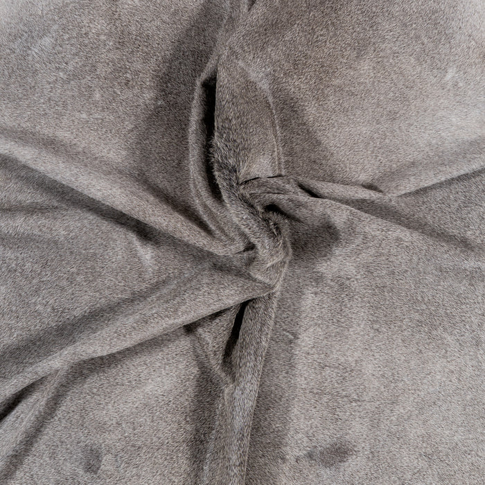 Brazilian Grey Cowhide Rug Size 6'11" L x 6'7" W 0366