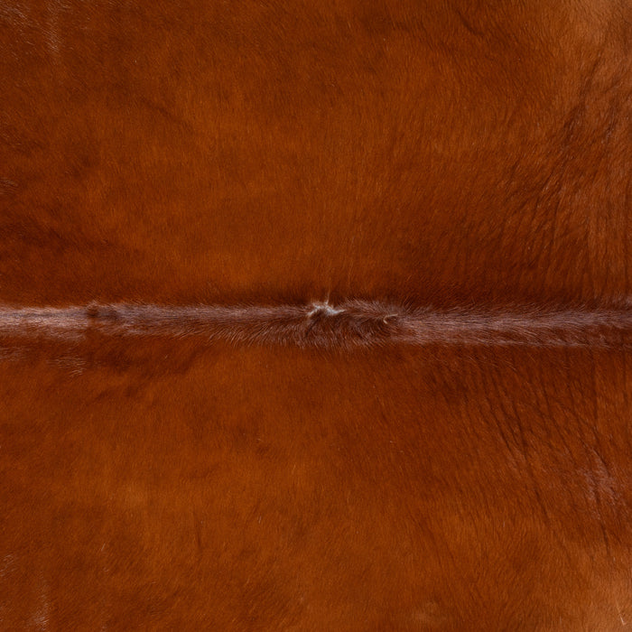 Brazilian Brown Cowhide Rug Size 7'1" L x 5'9" W 0393