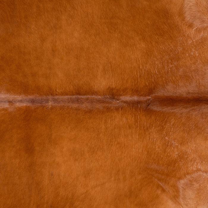 Brazilian Brown Cowhide Rug Size 7'6" L x 6'6" W 0395