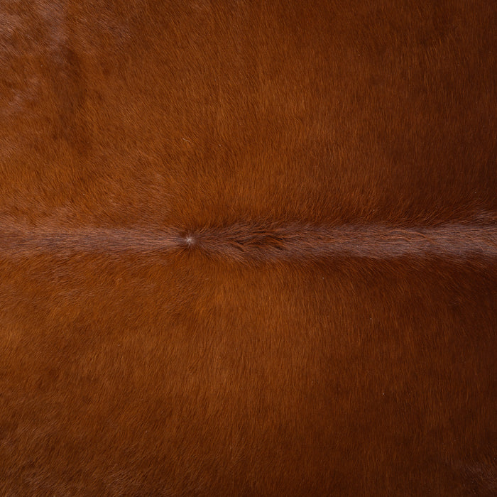 Brazilian Brown Cowhide Rug Size 7'2" L x 6'11" W 0407