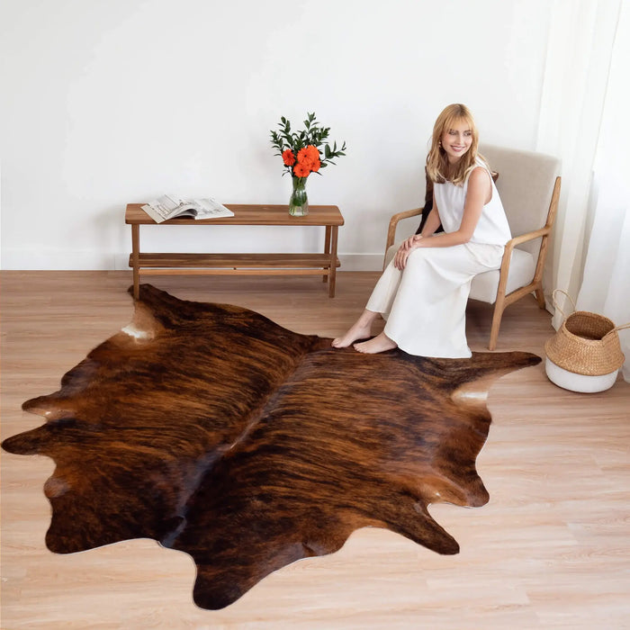 Brindle Cowhide Rug from Ecowhides