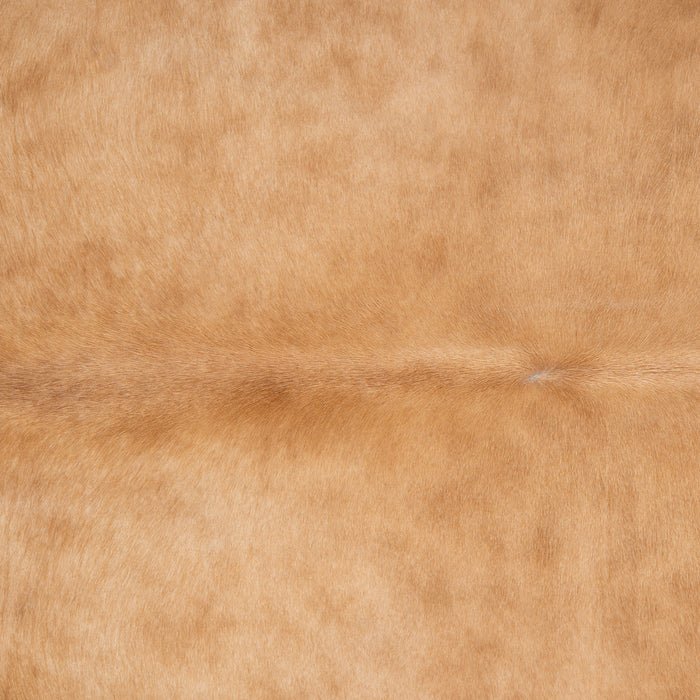 Brazilian Beige Cowhide Rug Size 6'6" L x 5'11" W 1563
