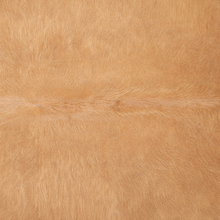 Brazilian Beige Cowhide Rug Size 6'10" L x 6'6" W 1564