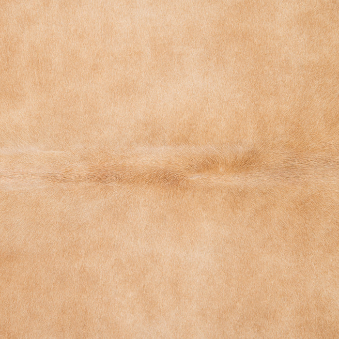 Brazilian Beige Cowhide Rug Size 7'3" L x 6'10" W 1581