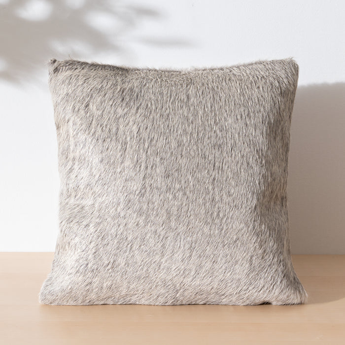 Grey Cowhide Pillow | eCowhides