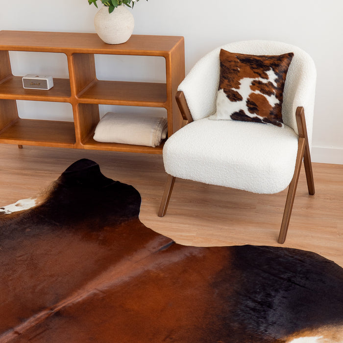 Mahogany Cowhide Rug