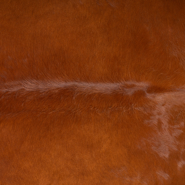 Brazilian Brown Cowhide Rug Size 7'1" L x 6'5" W 7270