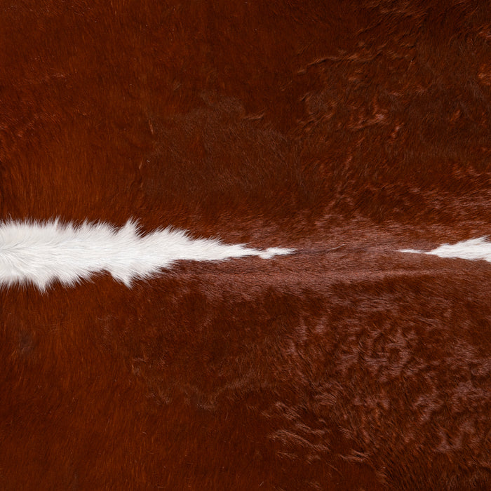 Brazilian Hereford Cowhide Rug Size 6'8" L x 5'9" W 3218
