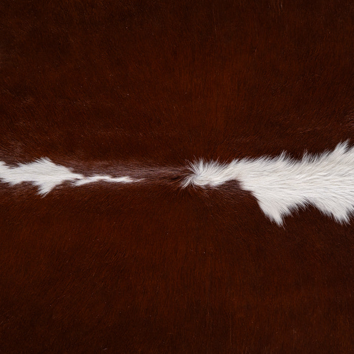 Brazilian Hereford Cowhide Rug Size 6'11" L x 6'2" W 3228