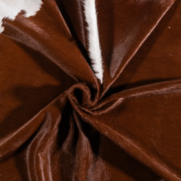 Brazilian Hereford Cowhide Rug Size 6'9" L x 6'0" W 3235