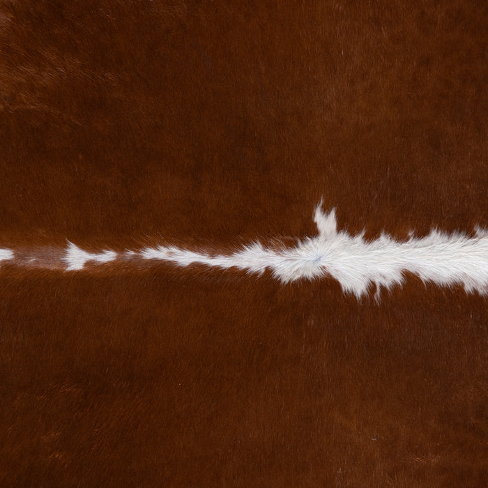 Brazilian Hereford Cowhide Rug Size 7'3" L x 6'4" W 3241