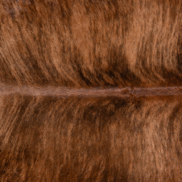 Brazilian Brindle Cowhide Rug Size 6'7" L x 6'5" W 3359