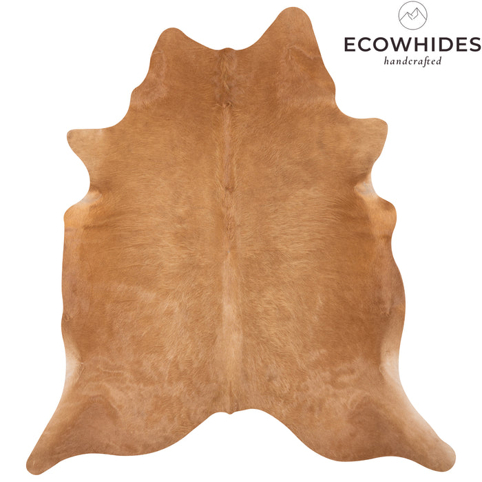 Brazilian Beige Cowhide Rug Size 6'10" L x 6'6" W 1564