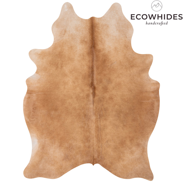 Brazilian Beige Cowhide Rug Size 6'8" L x 4'11" W 2517
