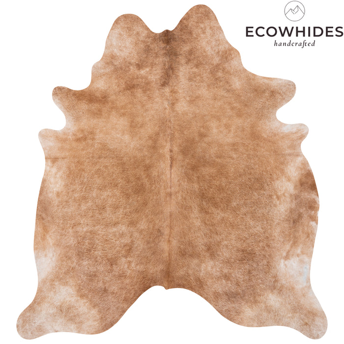 Brazilian Beige Cowhide Rug Size 7'3" L x 7'0" W 2528