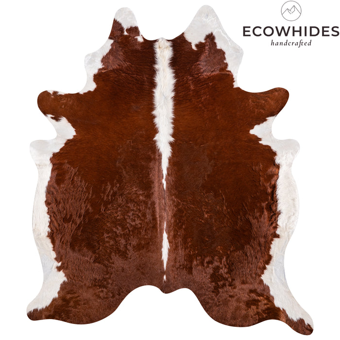 Brazilian Hereford Cowhide Rug Size 6'8" L x 5'9" W 3218