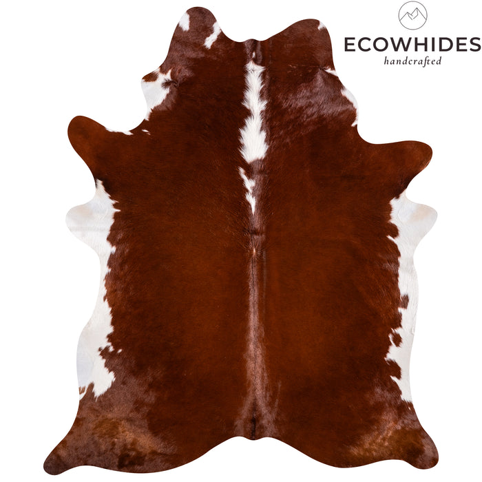 Brazilian Hereford Cowhide Rug Size 7'1" L x 5'11" W 3227