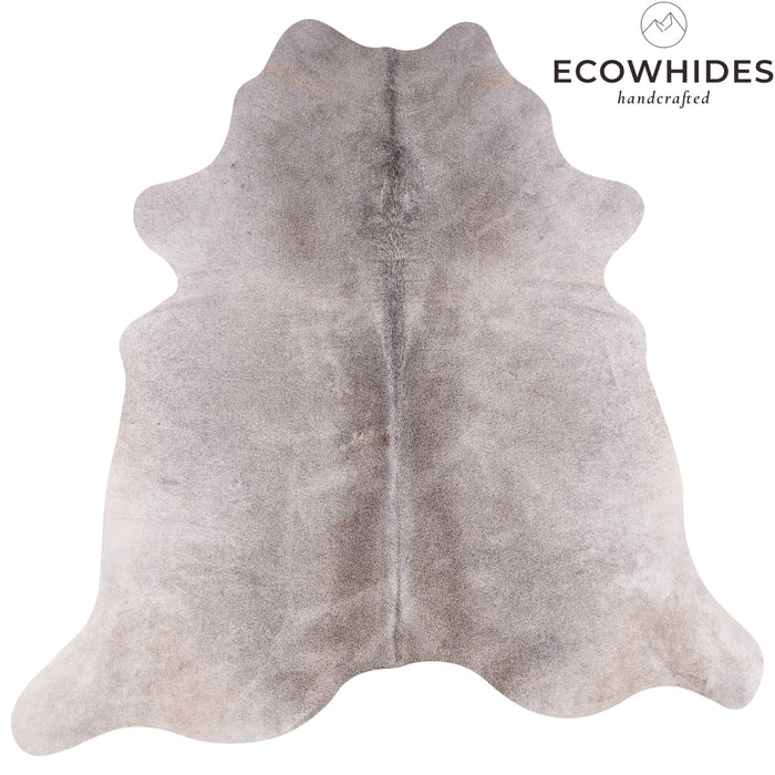 Brazilian Grey Cowhide Rug Size 6'6" L x 6'5" W 3486