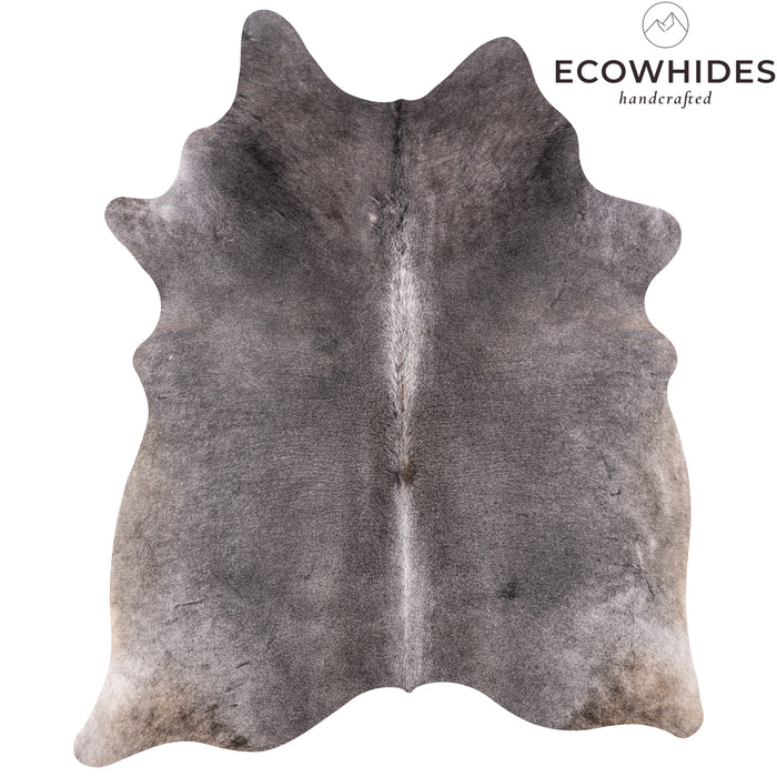 Brazilian Grey Cowhide Rug Size 6'11" L x 5'9" W 3493