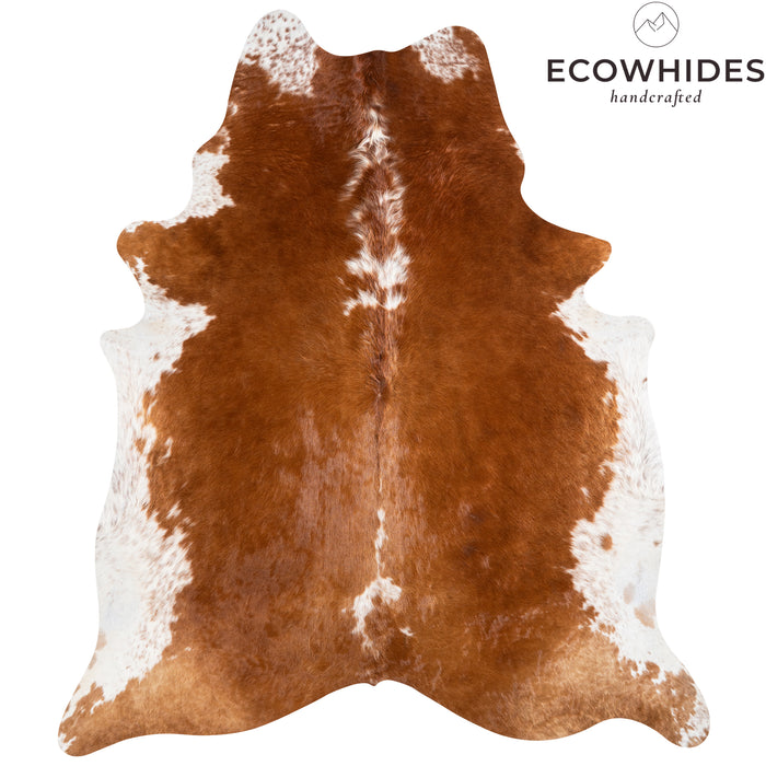 Brazilian Hereford Cowhide Rug Size 8'1" L x 6'11" W 3697