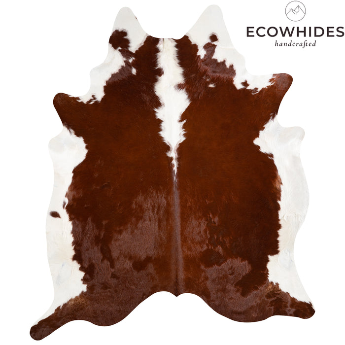 Brazilian Hereford Cowhide Rug Size 7'5" L x 6'7" W 3710