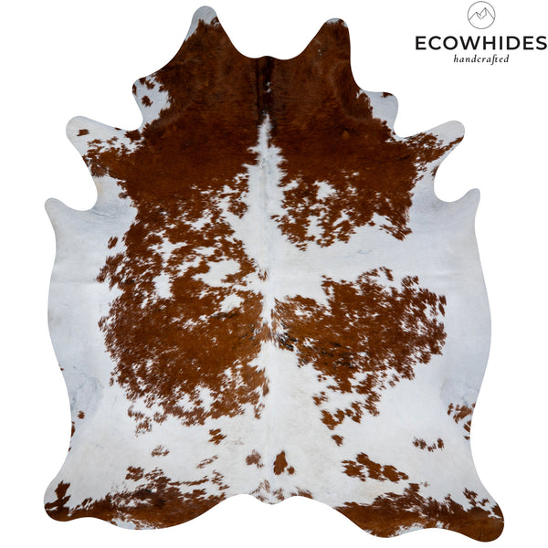 Tricolor Cowhide Rug Size 7'7'' L X 6'4'' W 5291 , Stain Resistant Fur | eCowhides