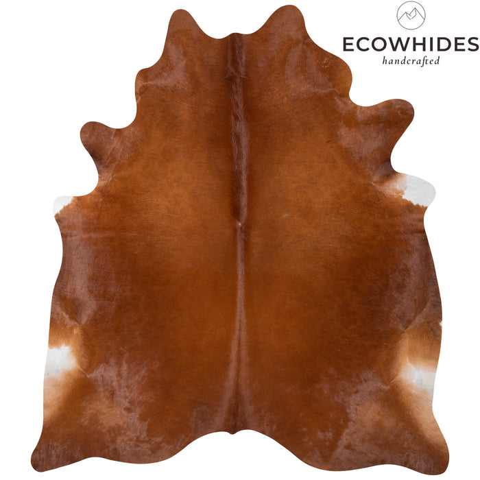 Brazilian Brown Cowhide Rug Size 7'5" L x 6'8" W 0630