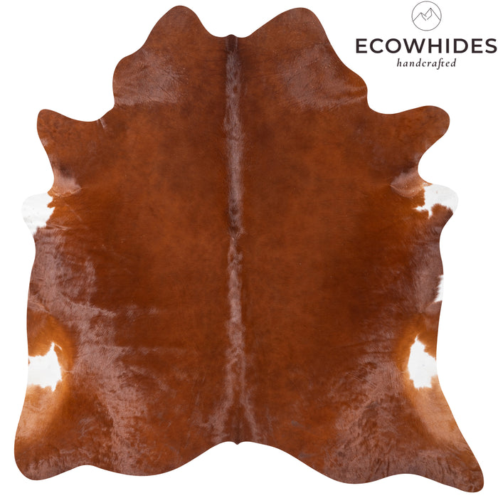 Brazilian Brown Cowhide Rug Size 6'10" L x 6'10" W 0640