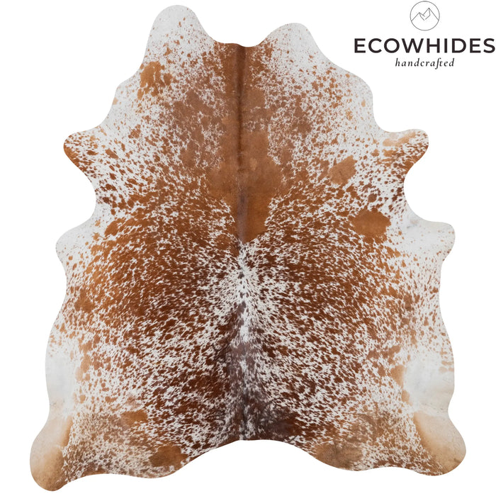 Brown Salt and Pepper Cowhide Rug