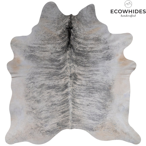 Grey Brindle Cowhide Rug
