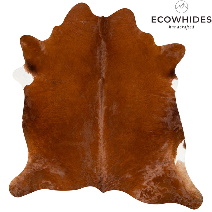 Brazilian Brown Cowhide Rug Size 7'1" L x 7'0" W 9659