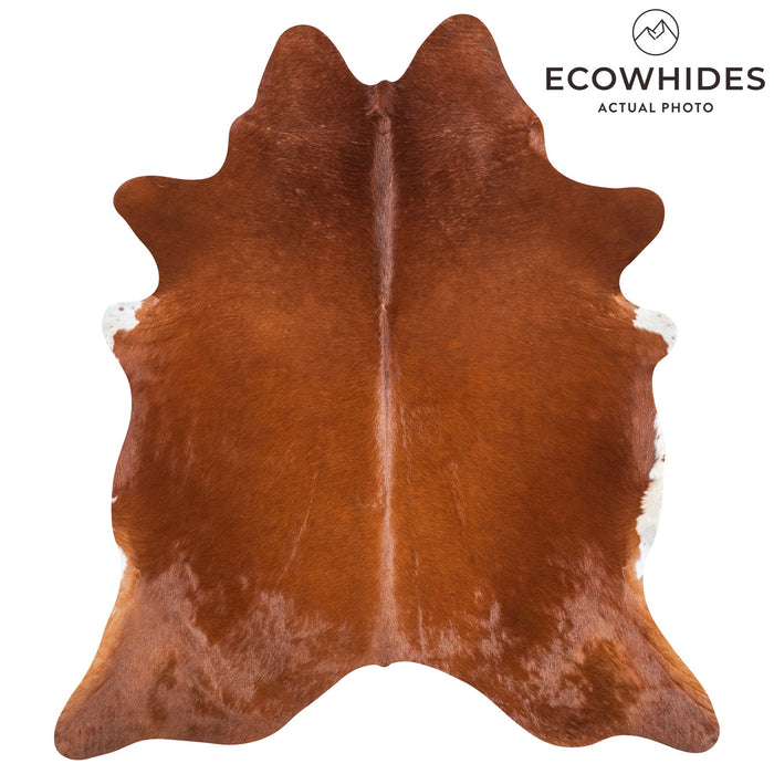 Brazilian Brown Cowhide Rug Size 6'9" L x 6'0" W 1188