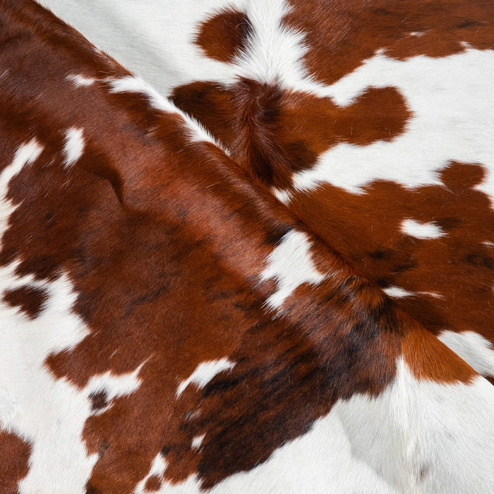 Tricolor Cowhide Rug Size 6'8" L x 6'0" W 1710