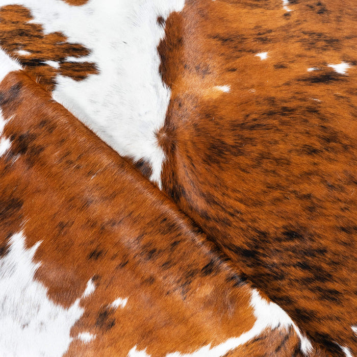 Tricolor Cowhide Rug Size 7'0" L x 6'1" W 1728