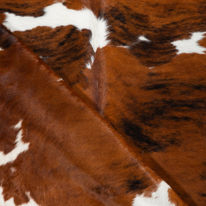 Tricolor Cowhide Rug Size 7'3" L x 6'3" W 1816